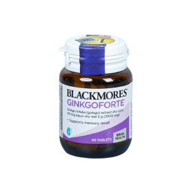Hộp Blackmores Ginkgoforte 40 viên chính hãng