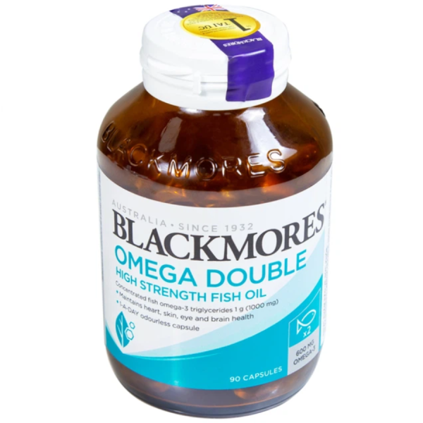 Công dụng của Blackmores Omega Double hỗ trợ tim mạch, não